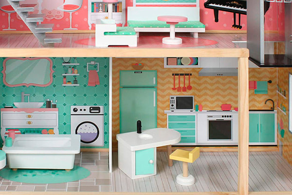 Badkamer en keuken beneden