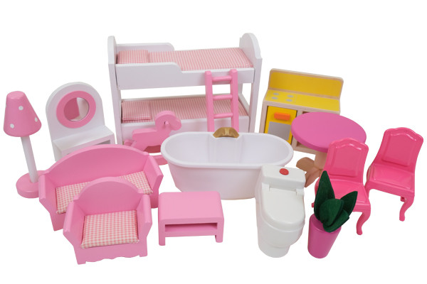 Inclusief 16 meubeltjes