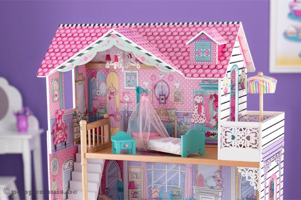 Slaapkamer met balkon.