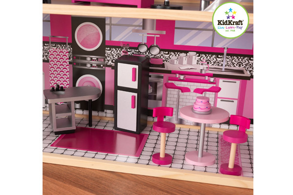 Maak de lekkerste gerechten in de roze keuken.