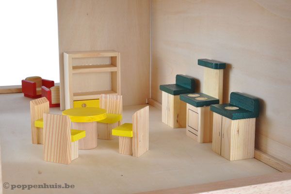 De gezellige keuken.