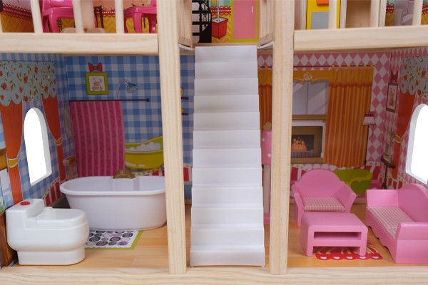 Trap centraal in het huis