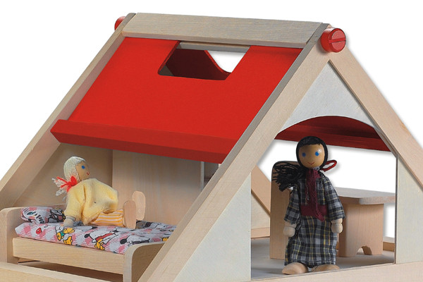 Een prachtig uitzicht vanaf de bovenste verdieping.